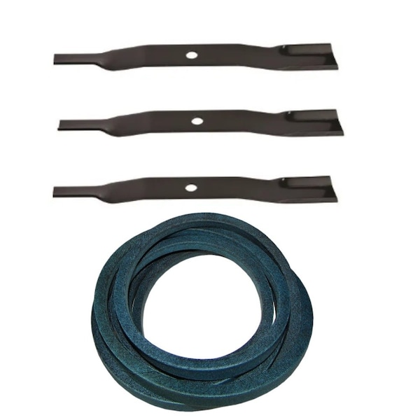 Aic Replacement Parts 25 Finishing Mower Blade & Belt Fits Land Pride FDR1672 FDR2572 890172C 816116C KT-890172C-SET - main